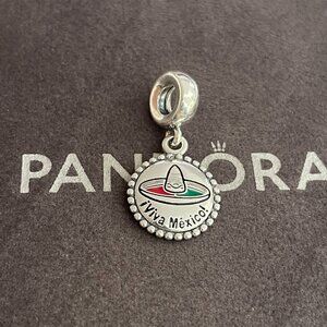 Pandora Limited Edition Viva Mexico Sombrero Dangle Pendant